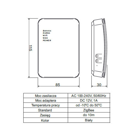 MODUŁ WIFI R400 DO STEROWANIA L701/L700/C760